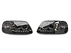 Projector Headlights; Chrome Housing; Smoked Lens (97-03 F-150)