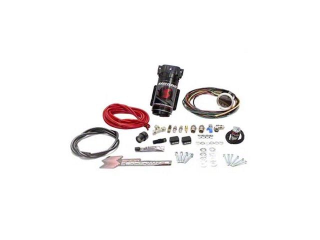 Snow Performance Stage 2.5 Boost Cooler without Tank; Red High Temp Nylon Tubing (11-24 6.7L Powerstroke, 7.3L F-250 Super Duty)