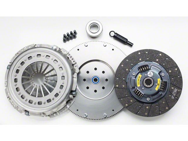 South Bend Clutch Stage 2 Heavy Duty Organic Clutch Kit with Flywheel (03-04 5.9L RAM 3500 w/ NV4500 Transmission)