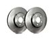 SP Performance Slotted 6-Lug Rotors with Silver ZRC Coated; Front Pair (03-04 Dakota)