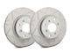 SP Performance Peak Series Slotted 5-Lug Rotors with Gray ZRC Coating; Rear Pair (99-03 F-150)