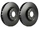 SP Performance Premium 5-Lug Rotors with Black ZRC Coating; Rear Pair (97-98 F-150 w/ ABS Brakes)