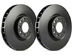 SP Performance Premium 6-Lug Rotors with Black ZRC Coated; Rear Pair (18-20 F-150 w/ Electric Parking Brake)