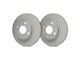SP Performance Premium 6-Lug Rotors with Silver ZRC Coated; Front Pair (04-08 2WD F-150)