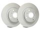 SP Performance Premium 8-Lug Rotors with Gray ZRC Coating; Front Pair (13-22 2WD F-350 Super Duty SRW)
