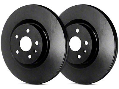 SP Performance Premium 5-Lug Rotors with Black ZRC Coating; Front Pair (04-06 RAM 1500 SRT-10)