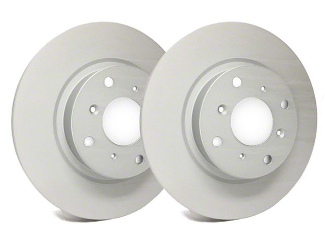 SP Performance Premium 8-Lug Rotors with Gray ZRC Coating; Front Pair (09-18 RAM 3500)