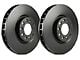 SP Performance Premium 8-Lug Rotors with Black Zinc Plating; Rear Pair (07-10 Sierra 3500 HD SRW)