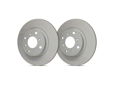 SP Performance Premium 8-Lug Rotors with Silver ZRC Coated; Rear Pair (11-12 F-250 Super Duty)