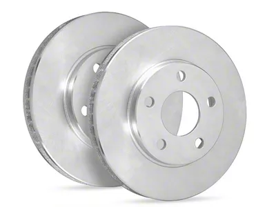 SP Performance Premium Uncoated 6-Lug Rotors; Rear Pair (21-25 Yukon)