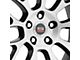 Spec-1 SPL-001 Gloss Black Brushed 5-Lug Wheel; 20x9; 15mm Offset (94-01 RAM 1500)