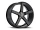 Spec-1 SP-36 Gloss Black 5-Lug Wheel; 18x8; 38mm Offset (87-90 Dakota)