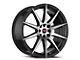 Spec-1 SP-51 Gloss Black and Machined 5-Lug Wheel; 18x8; 38mm Offset (87-90 Dakota)