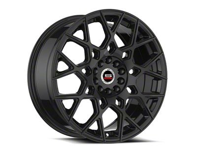 Spec-1 SP-52 Gloss Black 5-Lug Wheel; 18x8; 38mm Offset (87-90 Dakota)