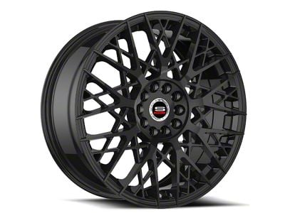 Spec-1 SP-53 Gloss Black 5-Lug Wheel; 17x7.5; 42mm Offset (87-90 Dakota)