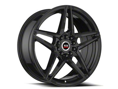 Spec-1 SP-54 Gloss Black 5-Lug Wheel; 20x8.5; 38mm Offset (87-90 Dakota)