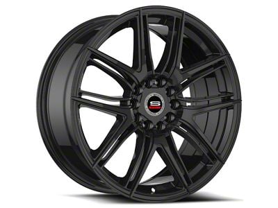 Spec-1 SP-56 Gloss Black 5-Lug Wheel; 18x8; 38mm Offset (87-90 Dakota)