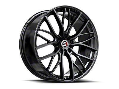 Spec-1 SP-61 Gloss Black 5-Lug Wheel; 20x8.5; 38mm Offset (87-90 Dakota)