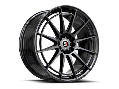 Spec-1 SP-64 Gloss Black 5-Lug Wheel; 17x8; 42mm Offset (87-90 Dakota)