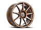 Spec-1 SP-67 Gloss Bronze 5-Lug Wheel; 18x8; 38mm Offset (87-90 Dakota)