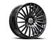 Spec-1 SP-68 Gloss Black 5-Lug Wheel; 17x7.5; 42mm Offset (87-90 Dakota)