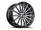 Spec-1 SP-69 Gloss Black Machined and Undercut 5-Lug Wheel; 17x7.5; 42mm Offset (87-90 Dakota)