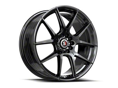 Spec-1 SP-71 Gloss Black 5-Lug Wheel; 17x8; 42mm Offset (87-90 Dakota)