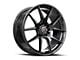 Spec-1 SP-71 Gloss Black 5-Lug Wheel; 17x8; 42mm Offset (87-90 Dakota)