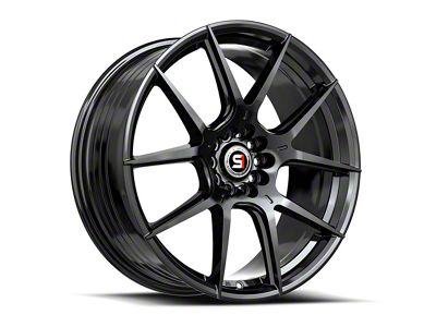 Spec-1 SP-71 Gloss Black 5-Lug Wheel; 18x8; 38mm Offset (87-90 Dakota)