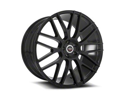 Spec-1 SPL-001 Gloss Black 5-Lug Wheel; 20x10.5; 42mm Offset (87-90 Dakota)