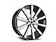 Spec-1 SPL-002 Gloss Black and Brushed 5-Lug Wheel; 20x9; 38mm Offset (87-90 Dakota)