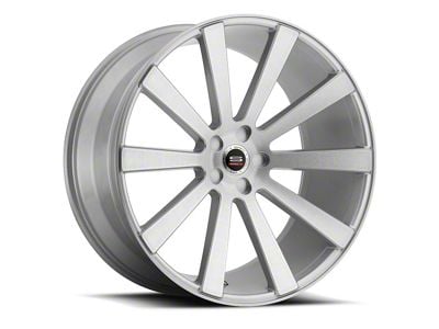 Spec-1 SPL-002 Silver and Brushed 5-Lug Wheel; 20x9; 38mm Offset (87-90 Dakota)