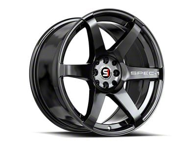 Spec-1 SPT-32 Gloss Black 5-Lug Wheel; 17x8; 42mm Offset (87-90 Dakota)