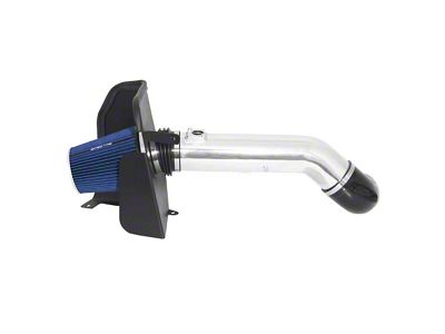 Spectre Performance Cold Air Intake with Blue Filter; Polished (09-13 6.0L Silverado 1500)