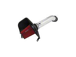 Spectre Performance Cold Air Intake with Red Filter; Polished (16-19 6.0L Sierra 2500 HD)