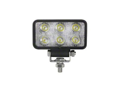 Speed Demon Lights Rectangle Work LED Light; Flood Beamn (Universal; Some Adaptation May Be Required)