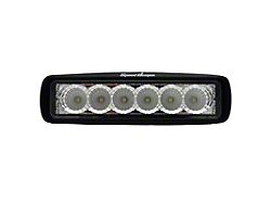 Speed Demon Lights Straight 6 LED Light Bar; Spot Beam (Universal; Some Adaptation May Be Required)