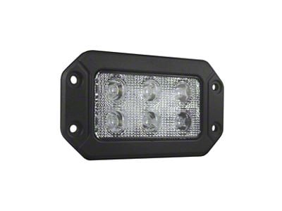 Speed Demon Lights 618S Flush Mount LED Light; Flood Beam (Universal; Some Adaptation May Be Required)