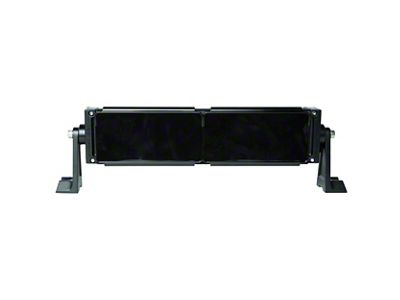 Speed Demon Lights 12-Inch Dual Row Light Bar Cover; Black