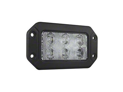 Speed Demon Lights 618S Flush Mount LED Light; Flood Beam (Universal; Some Adaptation May Be Required)