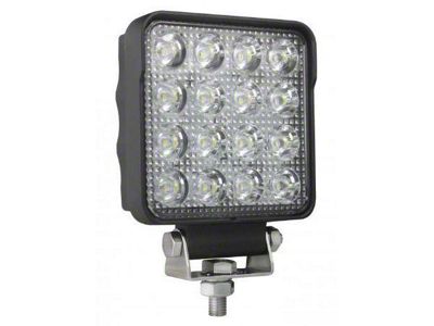 Speed Demon Lights 1648 Square Work LED Light; Spot Beam (Universal; Some Adaptation May Be Required)