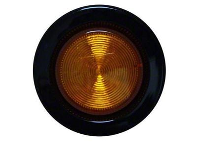 Speed Demon Lights 2-Inch DOT/SAE LED Marker Light; Amber (Universal; Some Adaptation May Be Required)