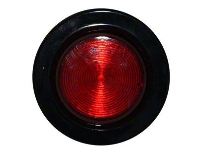 Speed Demon Lights 2-Inch DOT/SAE LED Marker Light; Red (Universal; Some Adaptation May Be Required)