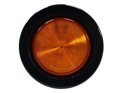 Speed Demon Lights 2.50-Inch DOT/SAE LED Marker Light; Amber (Universal; Some Adaptation May Be Required)