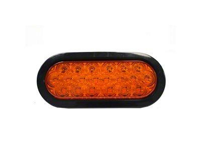 Speed Demon Lights 6-Inch DOT/SAE LED Marker Light; Amber (Universal; Some Adaptation May Be Required)