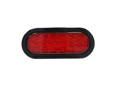 Speed Demon Lights 6-Inch DOT/SAE LED Marker Light; Red (Universal; Some Adaptation May Be Required)