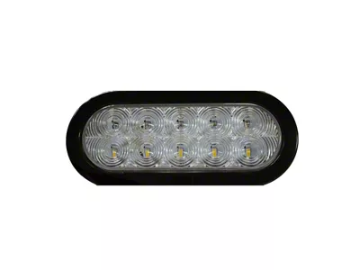 Speed Demon Lights 6-Inch DOT/SAE LED Marker Light; Clear (Universal; Some Adaptation May Be Required)