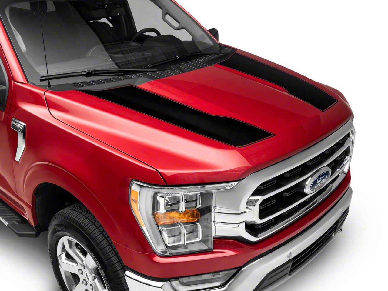 Sec10 F 150 Hood Stripes Gloss Black T581630 21 25 F 150 Excluding Raptor Free Shipping 5436