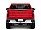 SEC10 Middle Window American Flag Decal; Matte Black (99-24 Silverado 1500)