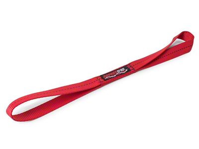 SpeedStrap 1-Inch x 18-Inch Soft Tie Extension; Red